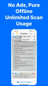 PrivScanner - Batch Scan & OCR screenshot 4