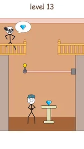 Stickman Thief Brain Testing screenshot 0