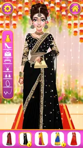 Indian Bridal Dress Up- Makeup screenshot 2