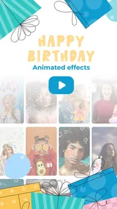 Frames and cards for birthday screenshot 0