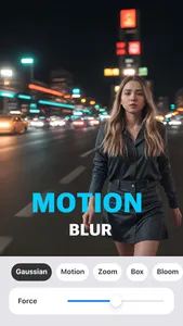 Motion Blur Photo Effect Maker screenshot 0