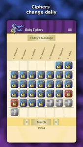 CryptoClub Daily Ciphers screenshot 2