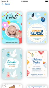 Babyshower Invitation . screenshot 1