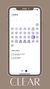 Mon calendrier screenshot 1