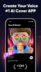 VocalMe Music: AI Cover Songs screenshot 0