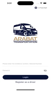 Arabat Transportation Driver screenshot 1
