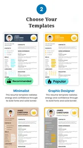 CV Maker & Resume Builder PDF screenshot 1