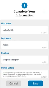 CV Maker & Resume Builder PDF screenshot 2