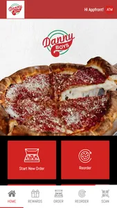 Danny Boys Pizza App screenshot 0