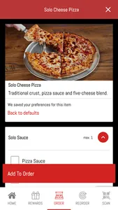 Danny Boys Pizza App screenshot 2