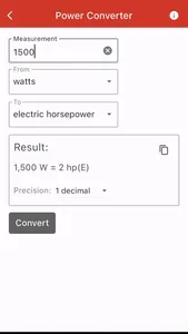 Electrical Calculator Plus screenshot 6