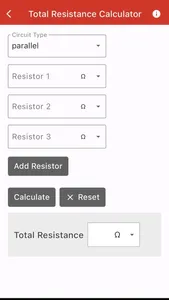 Electrical Calculator Plus screenshot 7