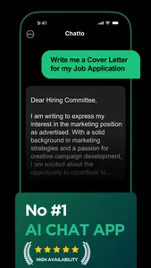 Chatto - AI Chat & AI Chatbot screenshot 1