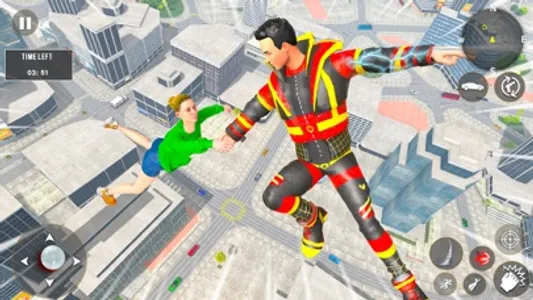 Spider Rope Hero: City Fight screenshot 3