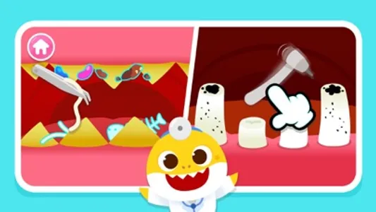 Baby Shark Dentist Play: Game screenshot 1