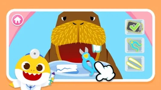 Baby Shark Dentist Play: Game screenshot 4