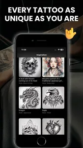 Ink Flow: AI Tattoo Design screenshot 3