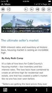 Cobb Business Journal screenshot 1