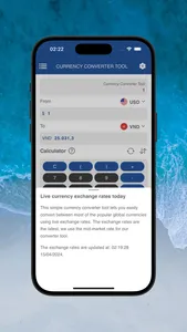 Currency Converter GiaPhuGroup screenshot 2