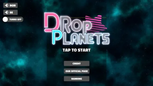 DROP PLANETS - Merge Puzzle screenshot 0