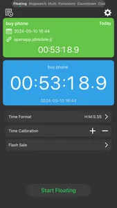 FloClock - Flash Sale Clock screenshot 0