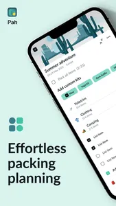 Pak - Travel Packing Checklist screenshot 0