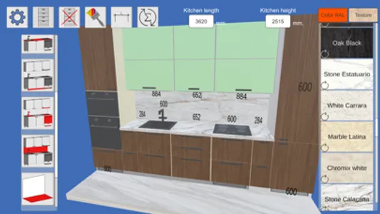 Kitchen Editor Line screenshot 1