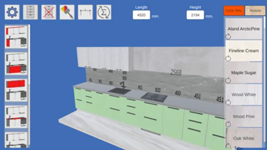 Kitchen Editor Line screenshot 2