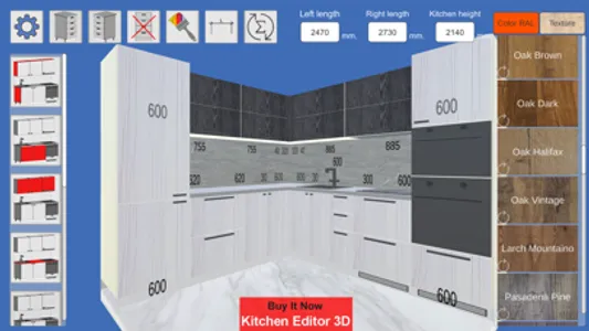 Kitchen Editor Line screenshot 6