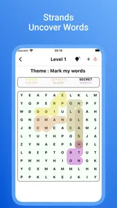 Strands : Uncover Words screenshot 0