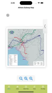 Athens Subway Map screenshot 1