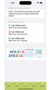 Athens Subway Map screenshot 5