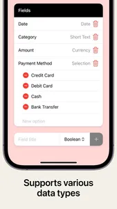 Database : PocketDB screenshot 2