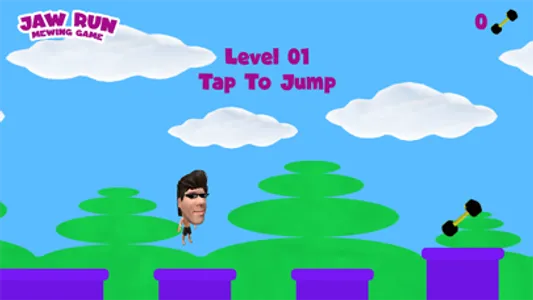Jaw Run - Mewing Game screenshot 0