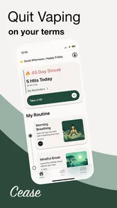 Quit Vaping Tracker by Cease screenshot 0
