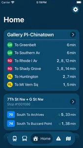 DC Metro • Rail & Bus Tracker screenshot 2