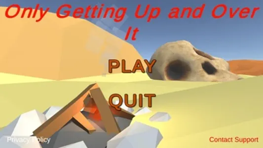 Only Getting Up And Over It screenshot 0