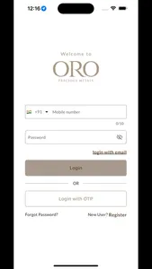 ORO Connect screenshot 1