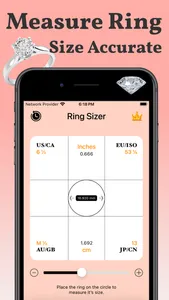 Ring Sizer - Ring Size Measure screenshot 1