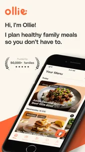 Ollie AI: Family Meal Planner screenshot 0