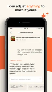 Ollie AI: Family Meal Planner screenshot 2