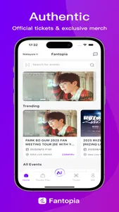 Fantopia Ticketing screenshot 1