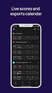 Scoutli - Esports Live Scores screenshot 1
