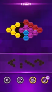 Blocks Hexagon Puzzle screenshot 1