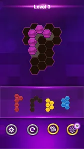 Blocks Hexagon Puzzle screenshot 2
