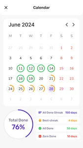 Habit Tracker - Daily Goals screenshot 1
