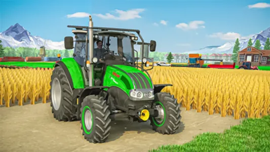 Indian Tractor Driving Games screenshot 0
