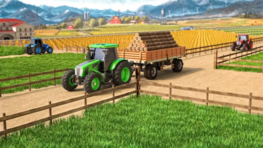 Indian Tractor Driving Games screenshot 1