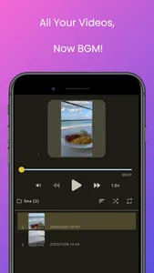 MusicPlayerOfMyVideo videoBGM screenshot 3