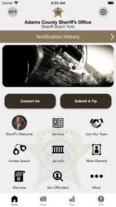 Adams County Sheriff WI screenshot 0